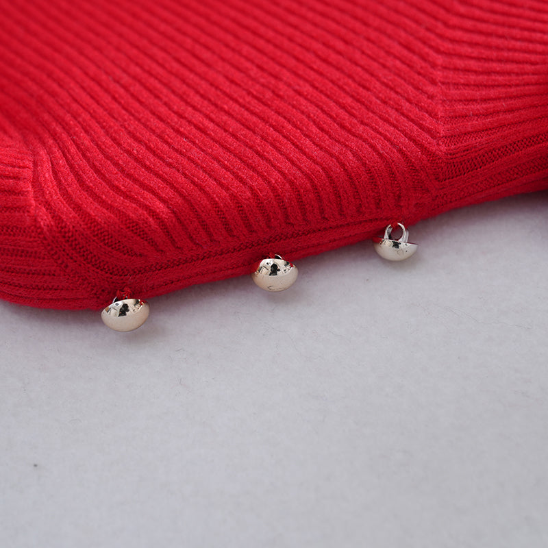 Women’s Ribbed Turtleneck Sweater | Slim Fit Pullover | Shoulder Button Design | OEM/ODM Women’s Knitwear Supplier
