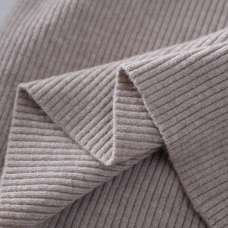 Women’s Turtleneck Sweater | Slim Fit Ribbed Knit Top | Basic Pullover | Factory Direct Wholesale