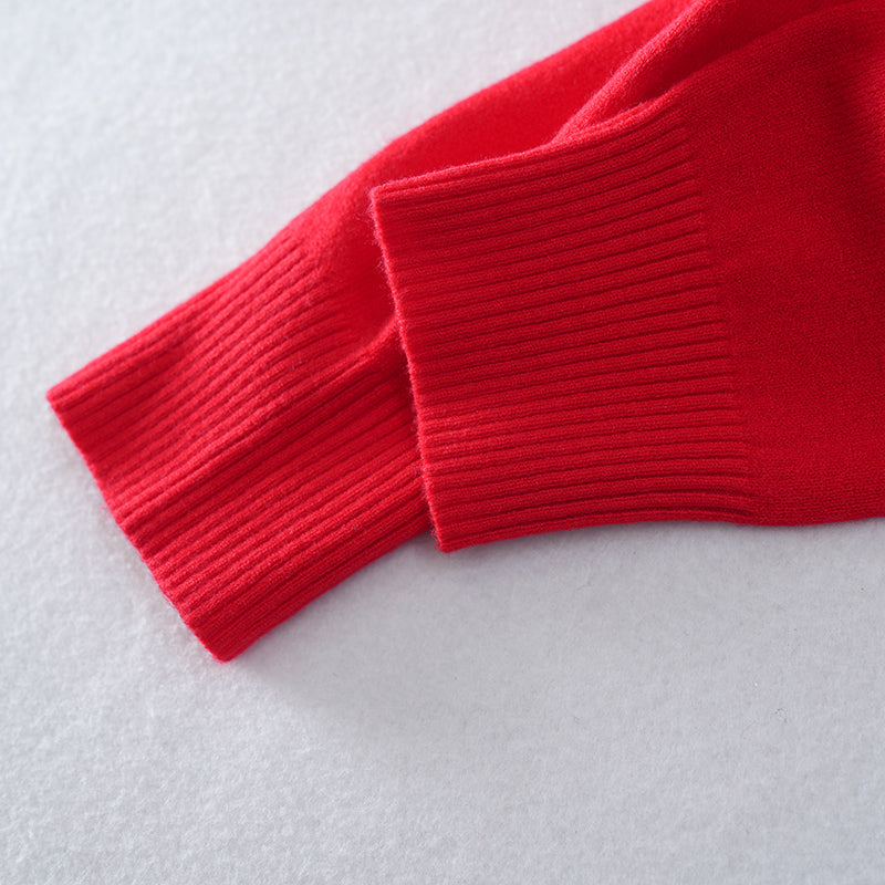 Cárdigan de cuello en V acanalado para mujer | Suéter ajustado con botones | Top de punto informal | Venta al por mayor y personalización de fábrica