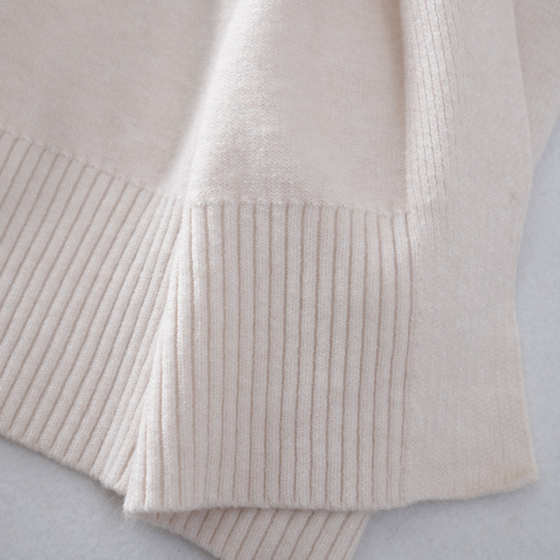 Maßgefertigter langer Strickcardigan für Damen – Direkt ab Werk | Eleganter Oversize-Pullovermantel