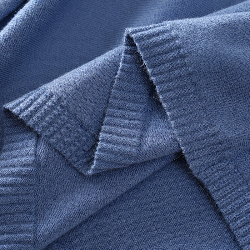 Locker sitzender Strickpullover mit Fledermausärmeln für Damen | Asymmetrisches Rippendetail | Rundhalsausschnitt | Leichter Pullover | Anpassbar